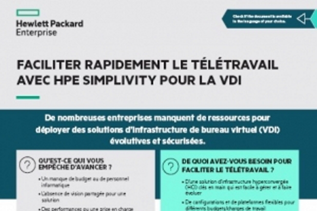Infographie : quelle solution pour faciliter rapidement le tltravail ?